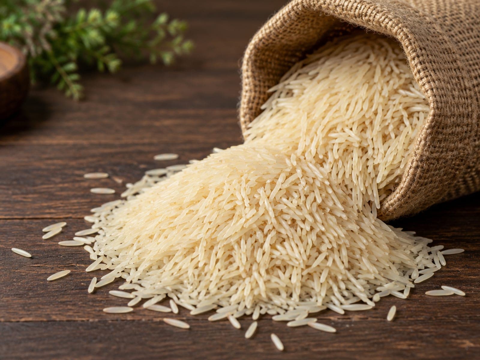 Basmati 1121 steam (double): Extra-long grain, double steam